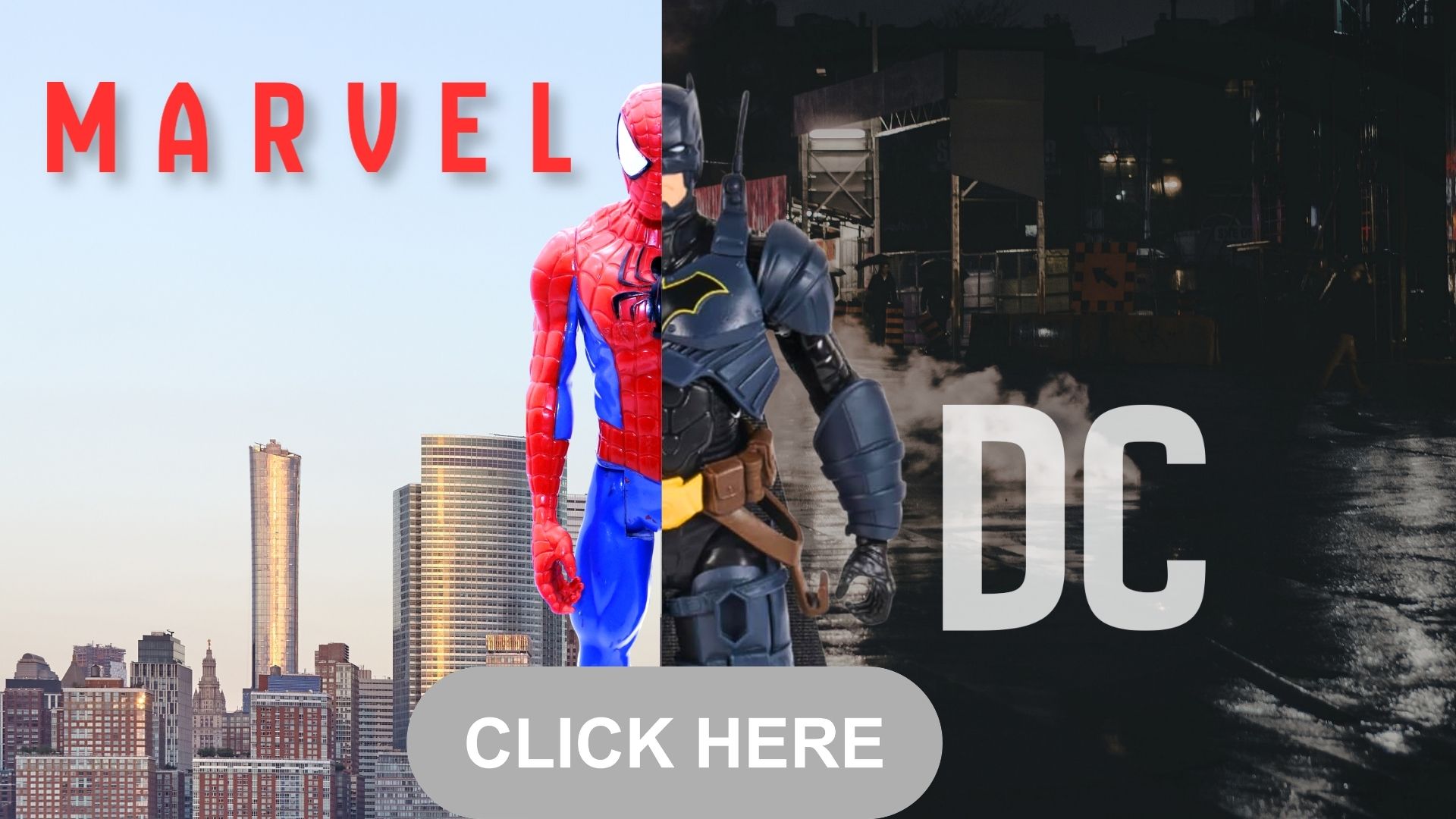 BANNER Marvel DC Comics
